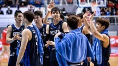 대한민국 남자 농구 대표팀 필리핀 상대로 아쉬운 패배