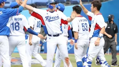 한국 야구 도쿄 땅에서 일본과 다시 만난다
