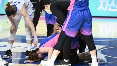 여자 농구 삼성생명 키아나 스미스 부상 시즌 아웃