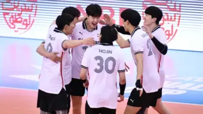 한국 남자배구, 2024 AVC 챌린지컵 첫 경기 승리로 힘찬 출발